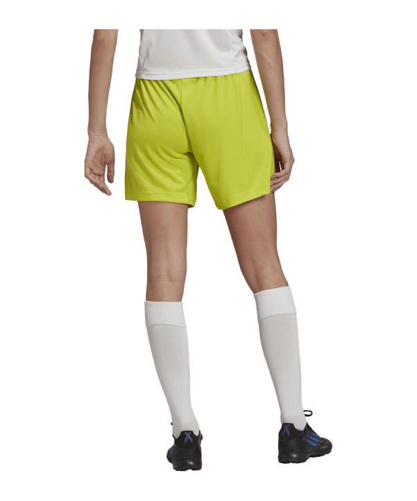 adidas Entrada 22 Short Damen Grün Weiss - gruen