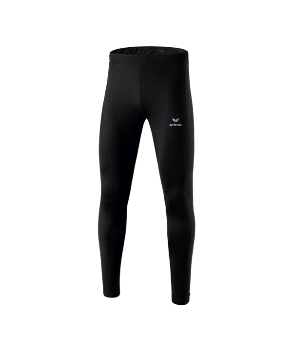 Erima Performance Laufhose Lang Schwarz - schwarz
