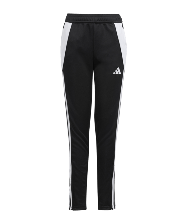 adidas Tiro 24 Trainingshose Kids Schwarz Weiss - schwarz