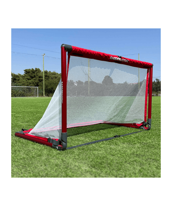 BAZOOKAGOAL ALUMINIUM Teleskoptor | 150x90cm | |  Minitor Rot - rot