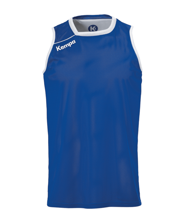 Kempa Reversible Tank Top Kids Blau Weiss F04 - blau