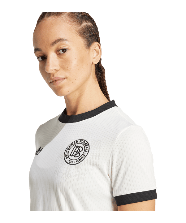 adidas DFB Deutschland 125th Anniversary Trikot Damen Weiß - weiss