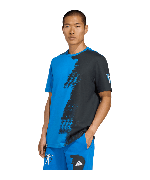 adidas Jude Bellingham T-Shirt Blau - blau