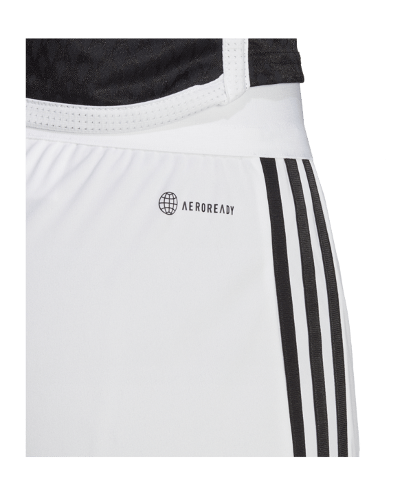 adidas Tiro 23 Short Low Damen Weiss Schwarz - weiss