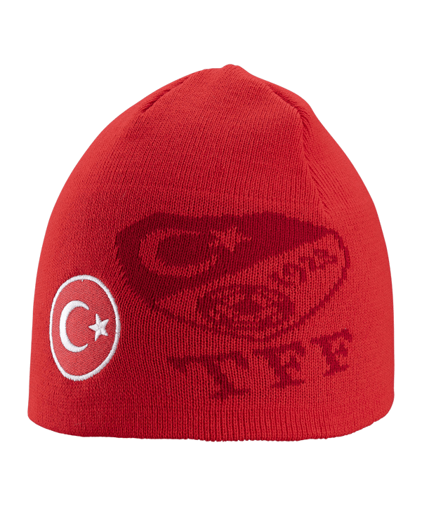 TFF Türkei Beanie Classic EM 2024 Rot