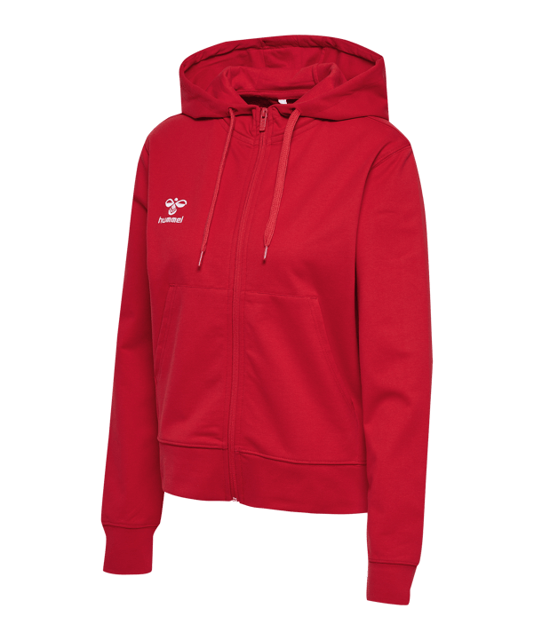 Hummel GO 2.0 Kapuzenjacke Damen Rot F3062 - rot