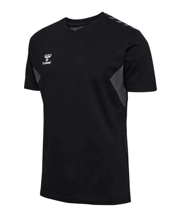 Hummel AUTHENTIC CO T-Shirt Schwarz F2001 - schwarz