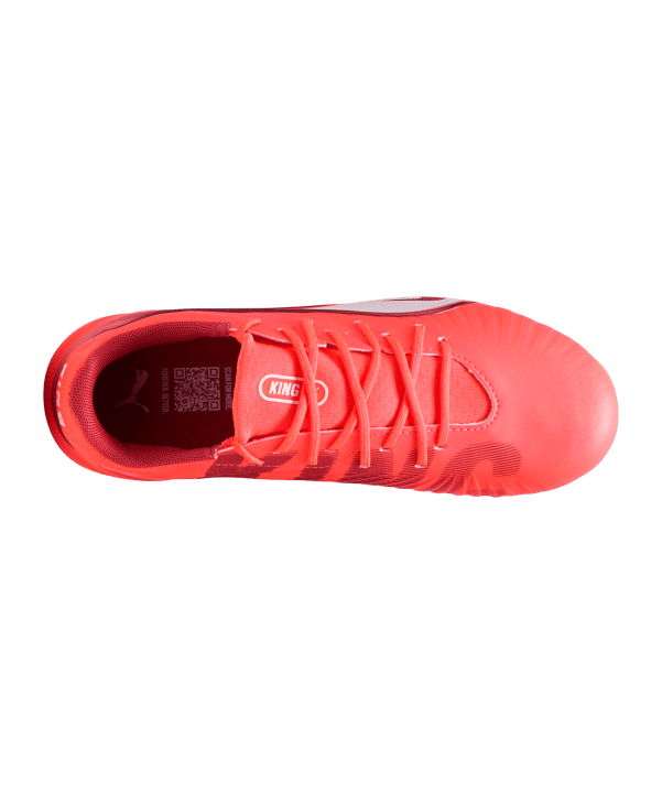 PUMA KING Match FG/AG Unlimited Kids Rot F01 - rot