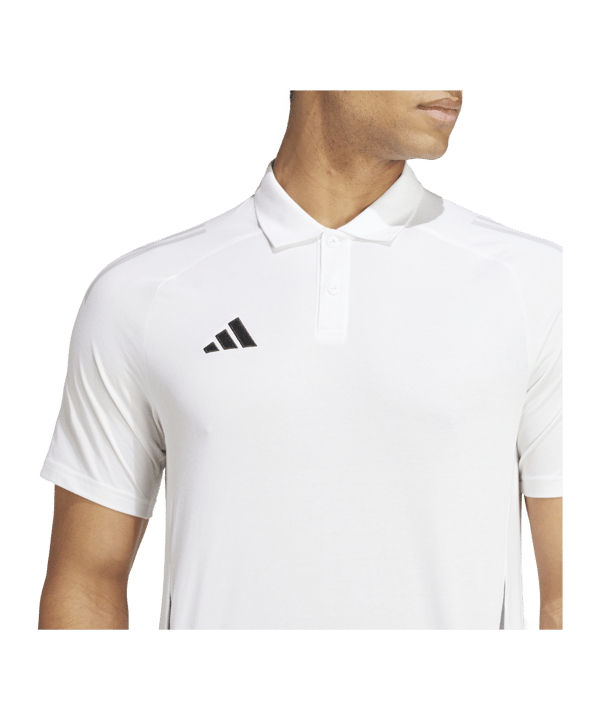 adidas Tiro 24 Competition Poloshirt Weiss - weiss