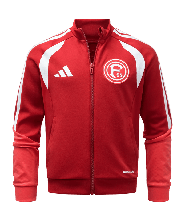 adidas Fortuna Düsseldorf Trainingsjacke 2026/2027 Kids Rot - rot
