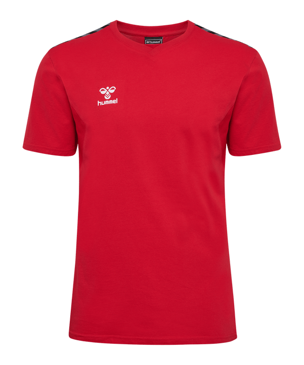 Hummel AUTHENTIC CO T-Shirt Rot F3062 