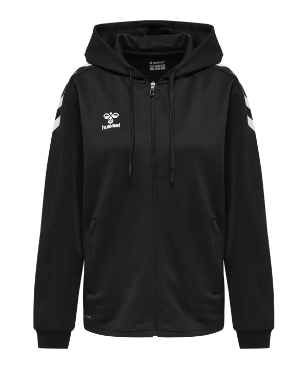 Hummel Core Xk Poly Kapuzenjacke Damen Schwarz F2042