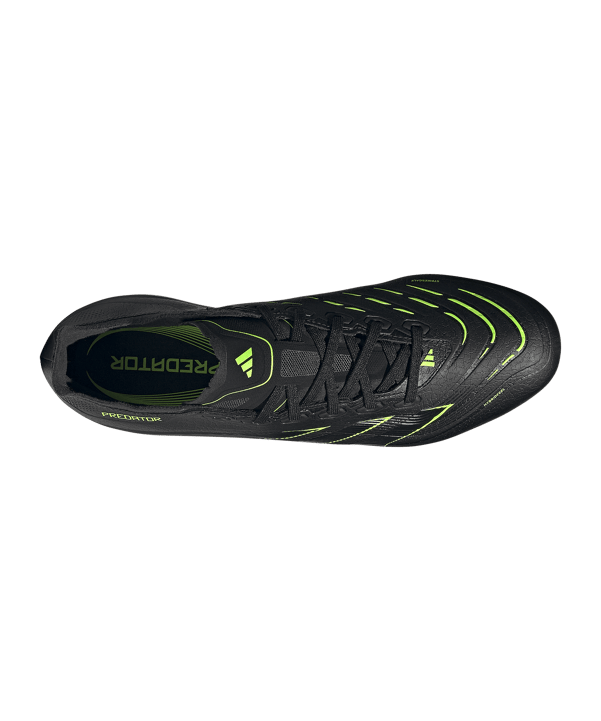 adidas Predator League FG/MG Electric Stealth Schwarz - schwarz