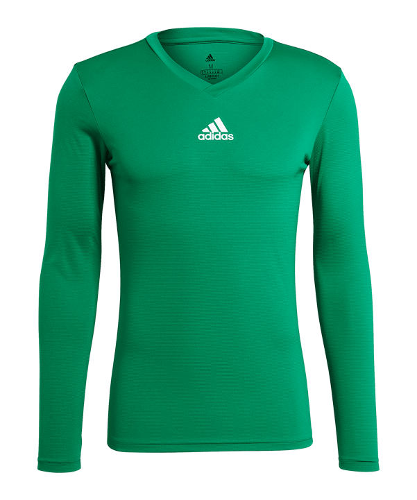 adidas Team Base Top langarm Dunkelgrün