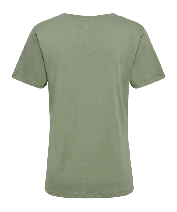 Hummel hmlACTIVE Chevrons T-Shirt Damen Grün F6005 - gruen