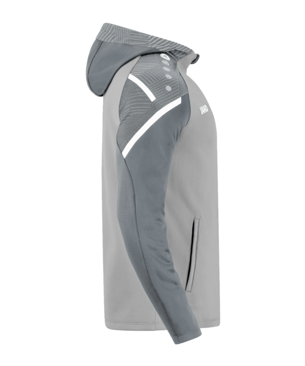 JAKO Performance Kapuzenjacke Grau F845 - grau