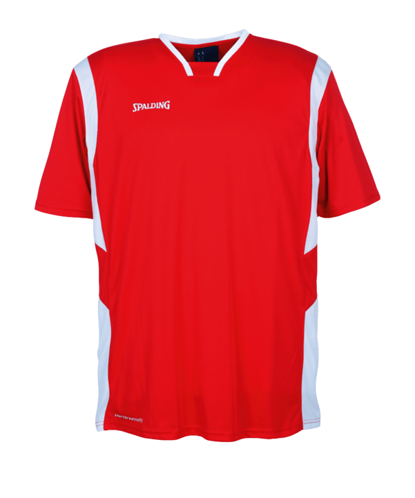 Spalding All Star Shooting Shirt T-Shirt Rot F03 - weiss