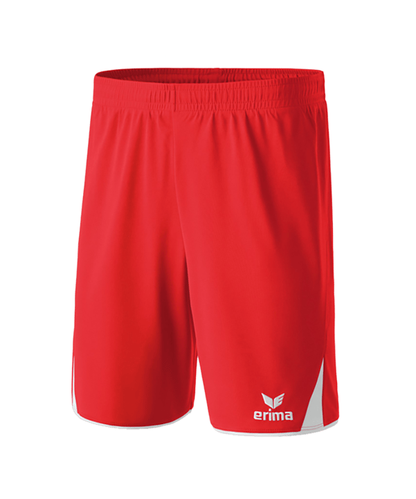 Erima 5-Cubes Short Rot Weiss