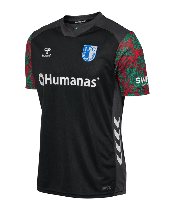 Hummel 1. FC Magdeburg Trikot 3rd 2025/2026 Schwarz F2001 - schwarz