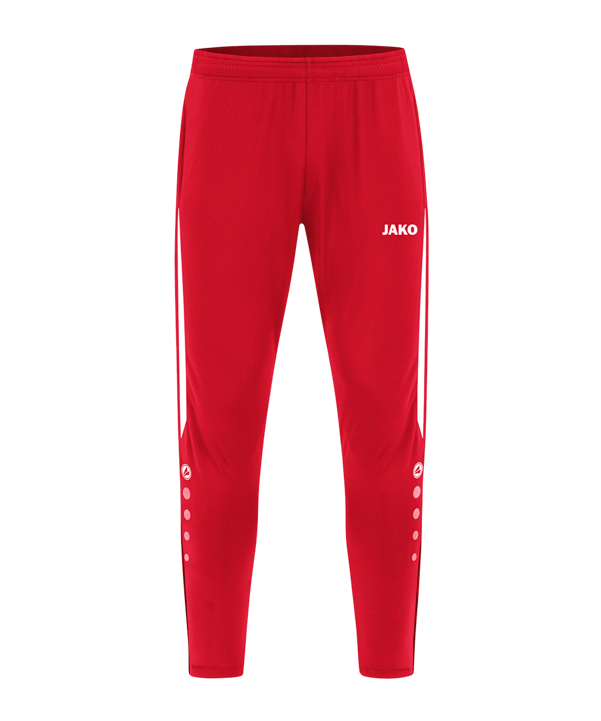 JAKO Power Trainingshose Rot Weiss F105