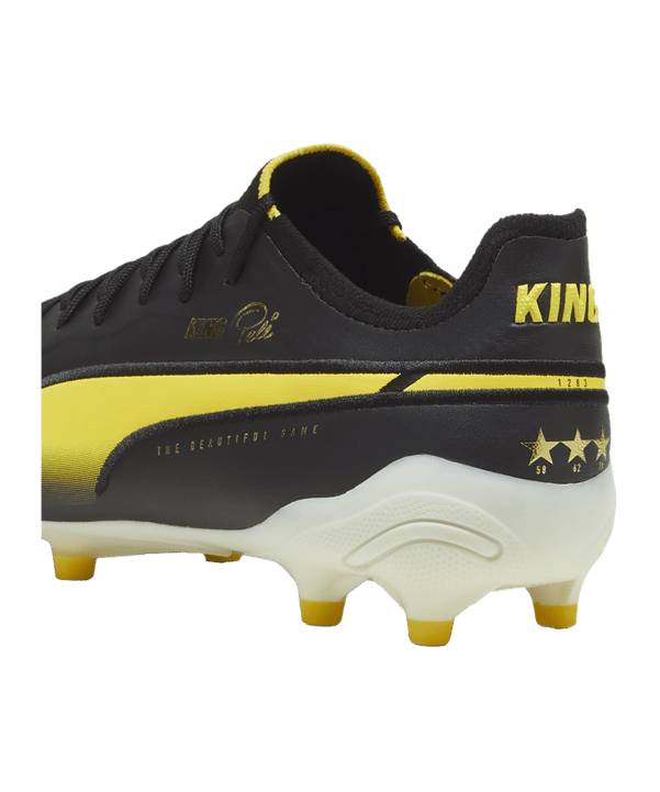 PUMA KING Ultimate Pelé FG/AG Schwarz Weiss F01 - schwarz