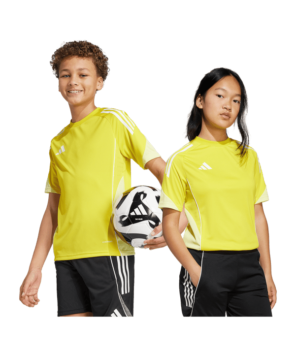 adidas Tiro 25 Competition Trainingsshirt Kids Gelb - gelb