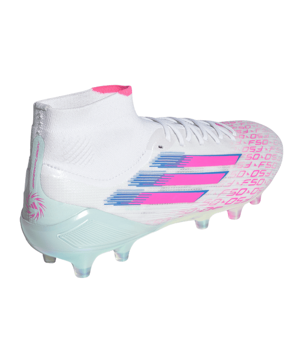adidas F50 Sparkfusion Elite Mid FG/AG Trinity Rodman Signature Damen Weiß - weiss