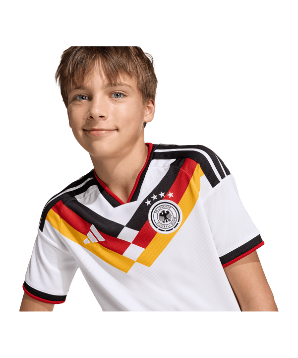 adidas DFB Deutschland Trikot Home WM 2026 Kids |  Weiß - weiss