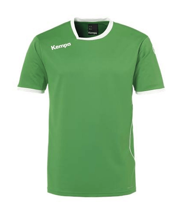 Kempa Curve Trikot T-Shirt Kids Grün Weiss F07