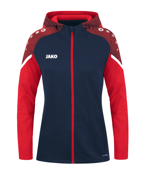 JAKO Performance Kapuzenjacke Damen Blau F909