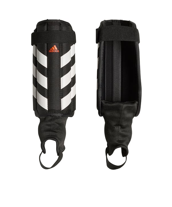 adidas Evertomic Schienbeinschoner Schwarz Weiss - schwarz