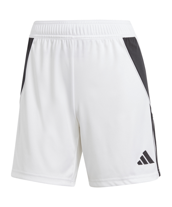 adidas Tiro 24 Short Damen Weiss Schwarz
