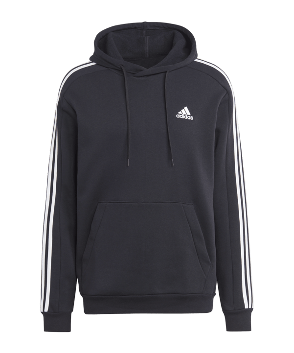 adidas Essentials Fleece Hoody Schwarz - schwarz