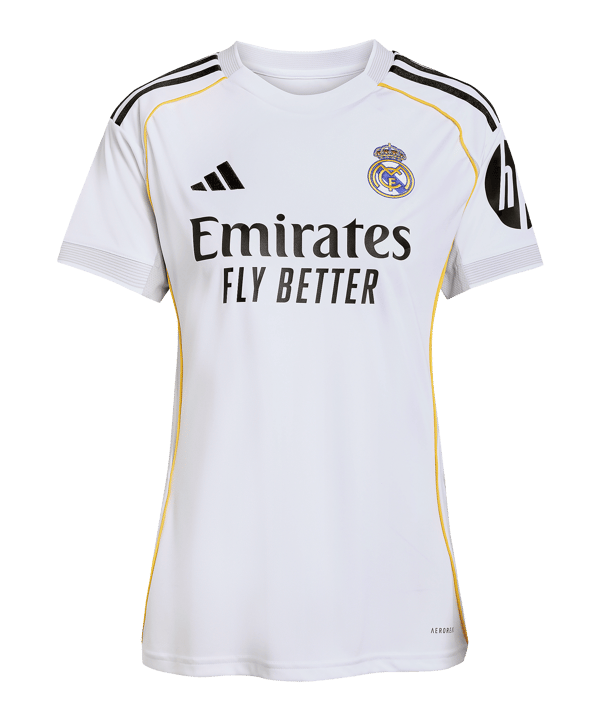 adidas Real Madrid Trikot Home 2025/2026 Damen Weiß - weiss