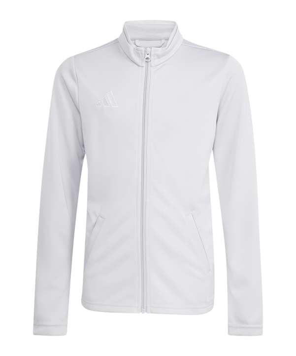adidas Entrada 26 Trainingsjacke Kids Grau 