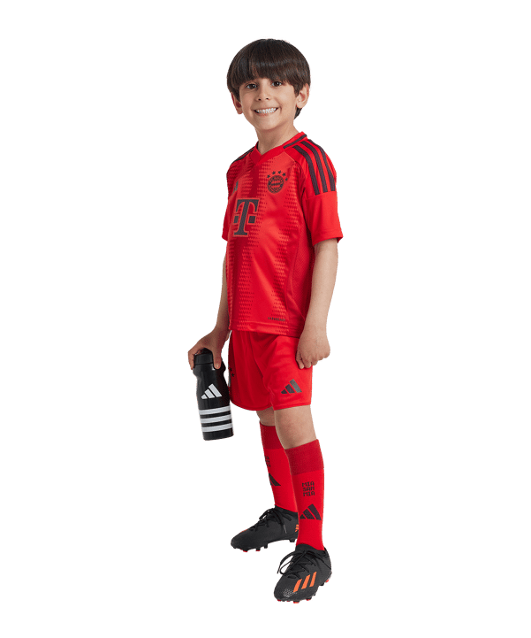 adidas FC Bayern München Minikit Home 2024/2025 Kids Rot - rot