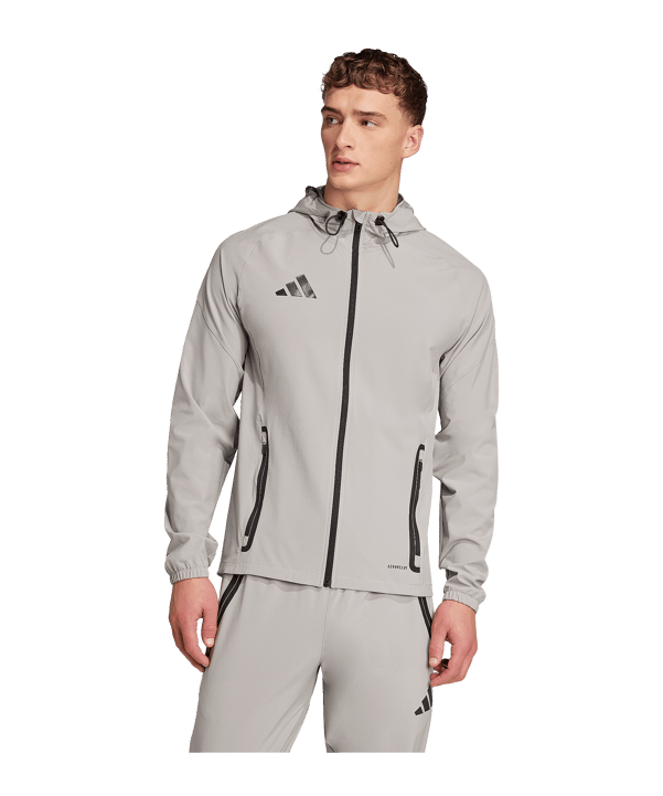 adidas Tiro 25 Competition Trainingsjacke Grau - grau