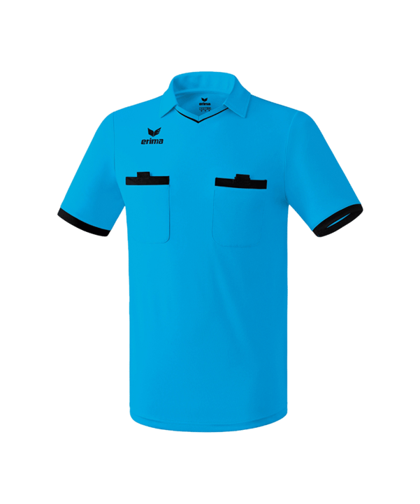 Erima Saragossa Schiedsrichter Trikot Blau Schwarz
