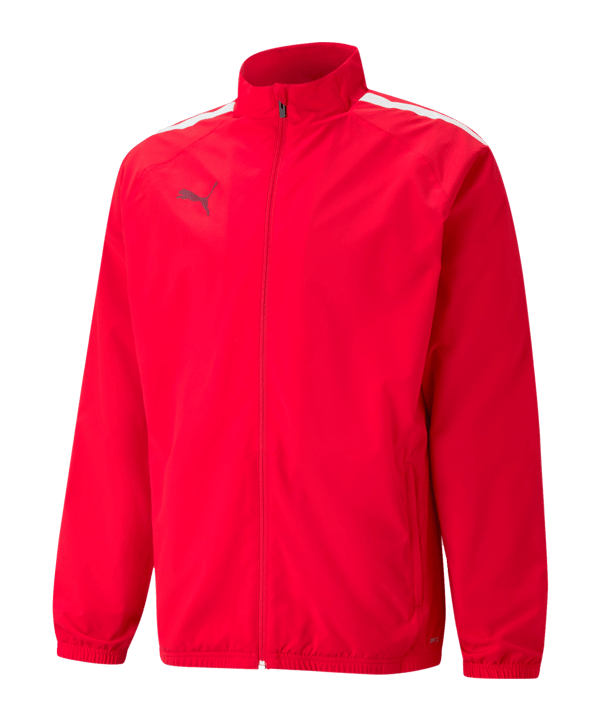 PUMA teamLIGA Sideline Jacke Rot F01