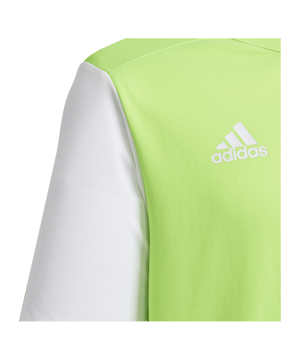 adidas Estro 19 Trikot kurzarm Kids Hellgrün Weiss - gruen