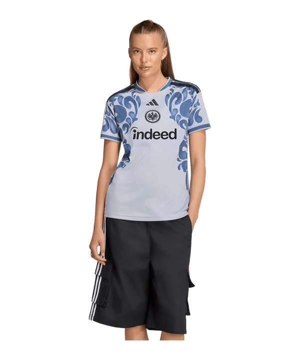 adidas Eintracht Frankfurt Trikot 3rd 2026/2027 Damen Grau - grau