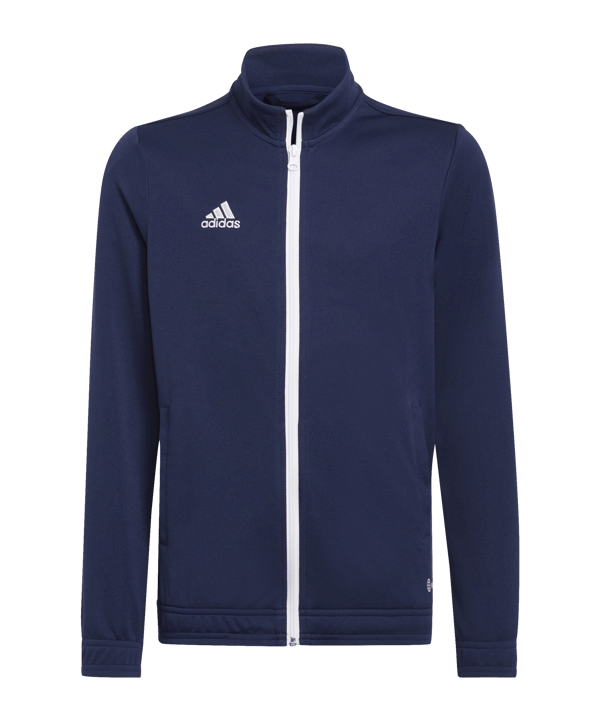 adidas Entrada 22 TK Trainingsjacke | Dunkelblau - blau