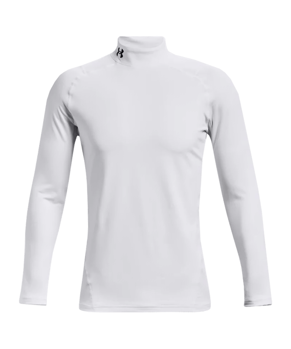 Under Armour ColdGear Fitted Mock langarm F100 - weiss