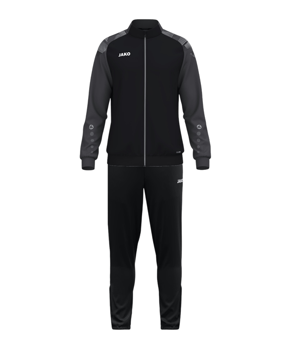 JAKO Sonic Trainingsanzug Schwarz F801 - schwarz