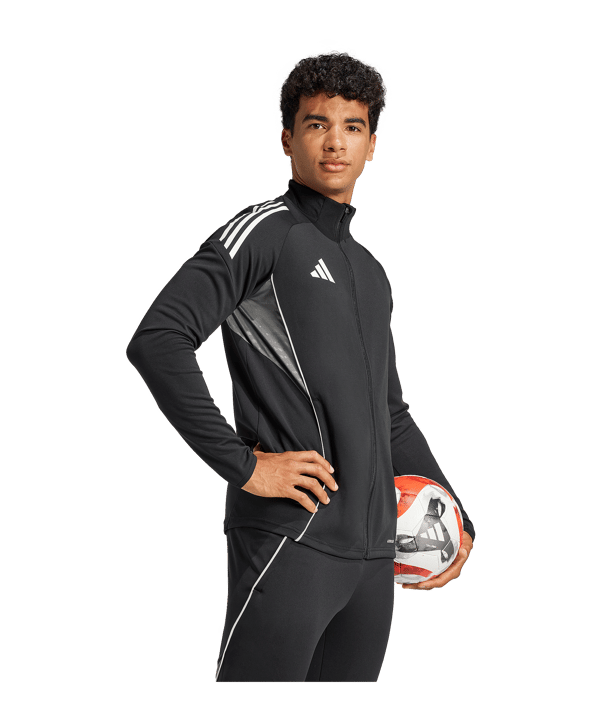 adidas Tiro 25 Competition Trainingsjacke Schwarz | - schwarz