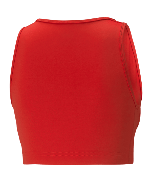 PUMA Cross the Line Crop Top Training Damen F05 - rot
