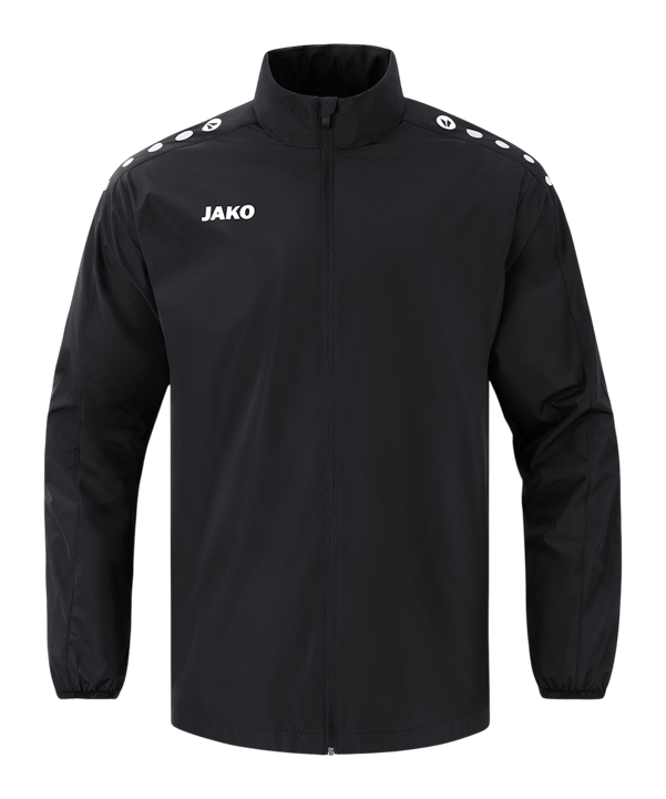 JAKO Light One Allwetter Jacke Kids Schwarz F800 