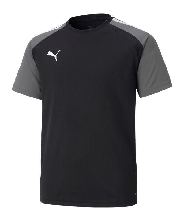 PUMA teamPACER Trikot Kids Schwarz Grau F03
