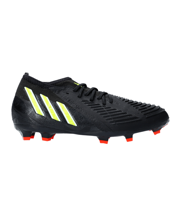 adidas Predator EDGE.1 FG Shadowportal Kids Schwarz Gelb - schwarz
