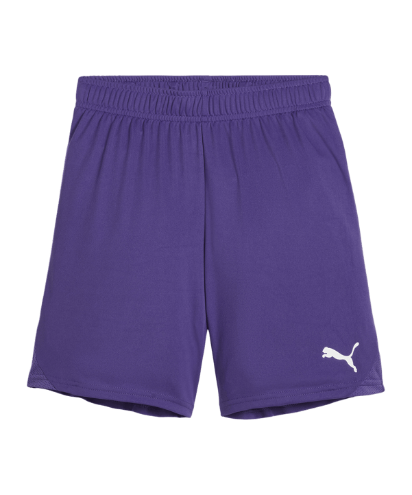 PUMA teamGOAL Short Kids Lila Weiss F10 - lila